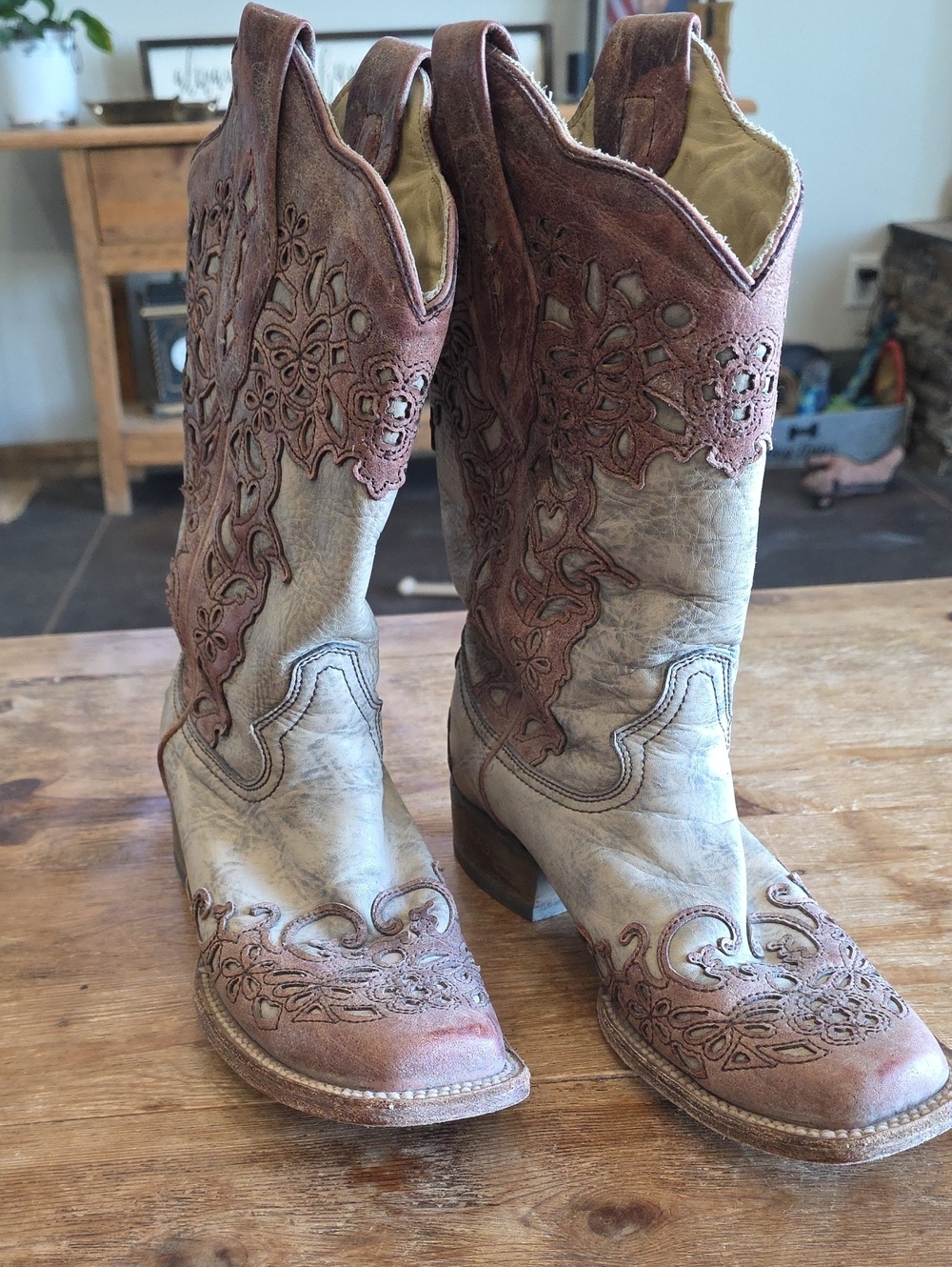 Corral Squared Toe Western Boots